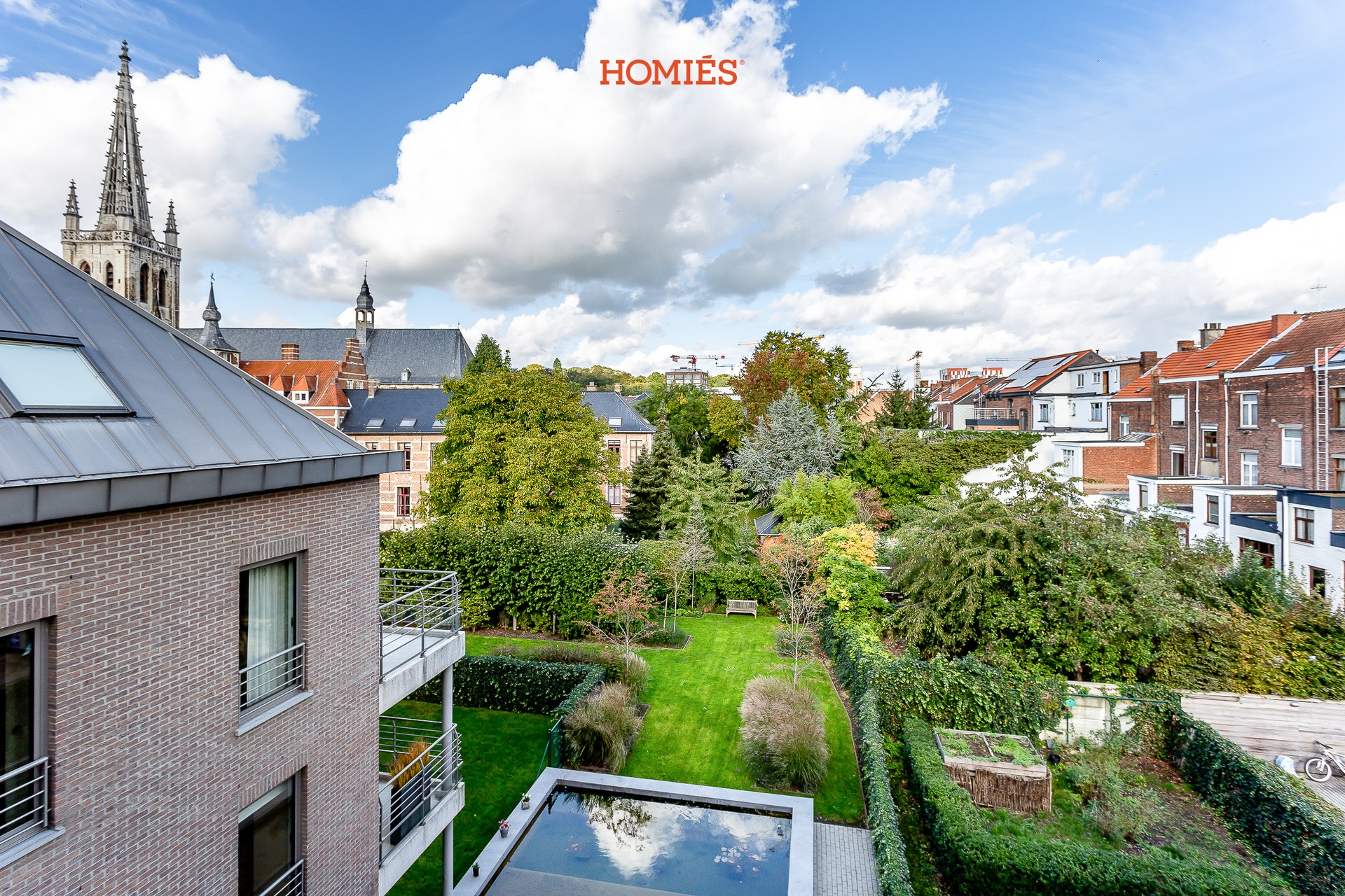 Exclusief appartement nabij Vismarkt, 3 slpks en 4 terrassen