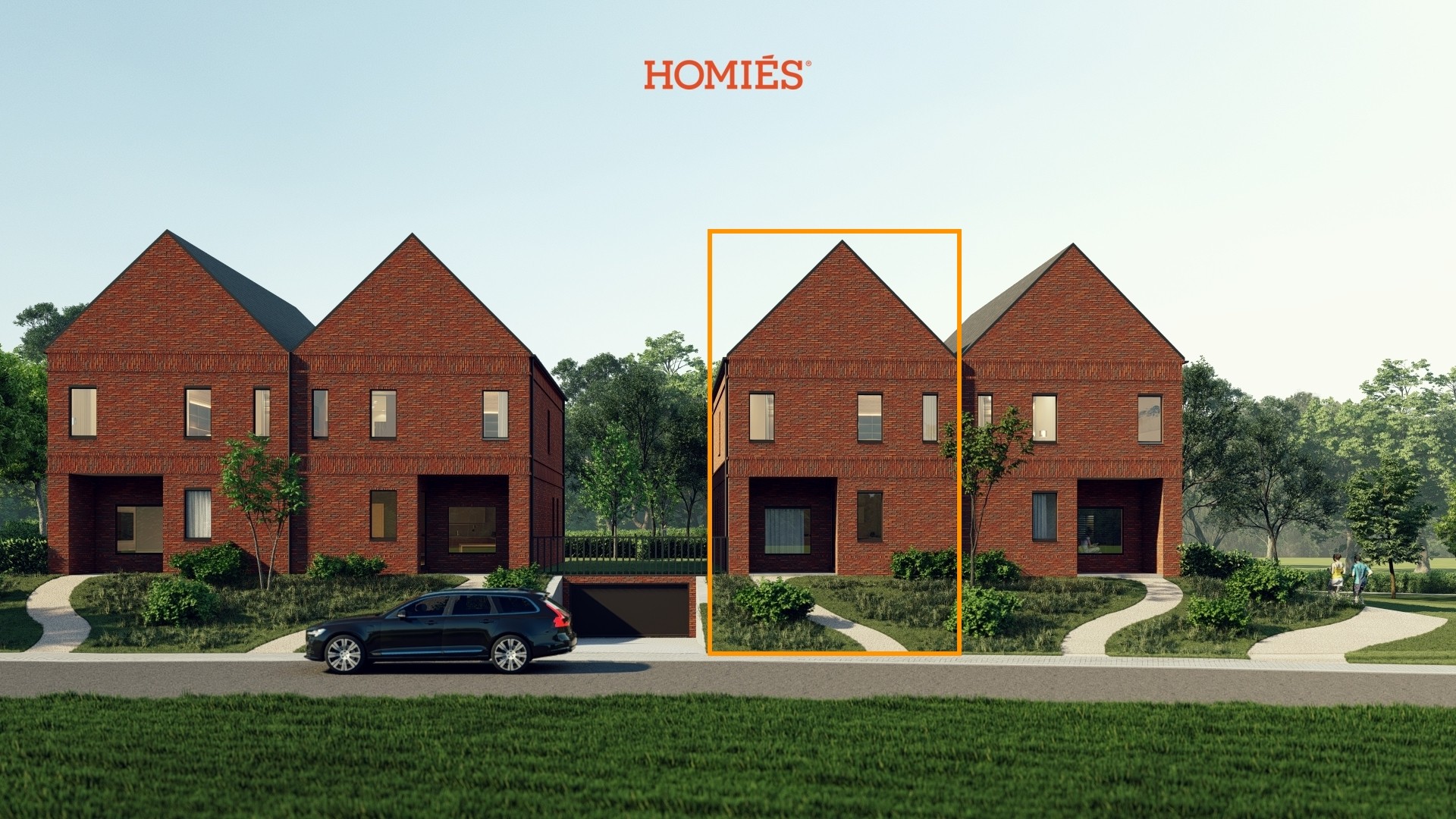 Urban villa in groene omgeving