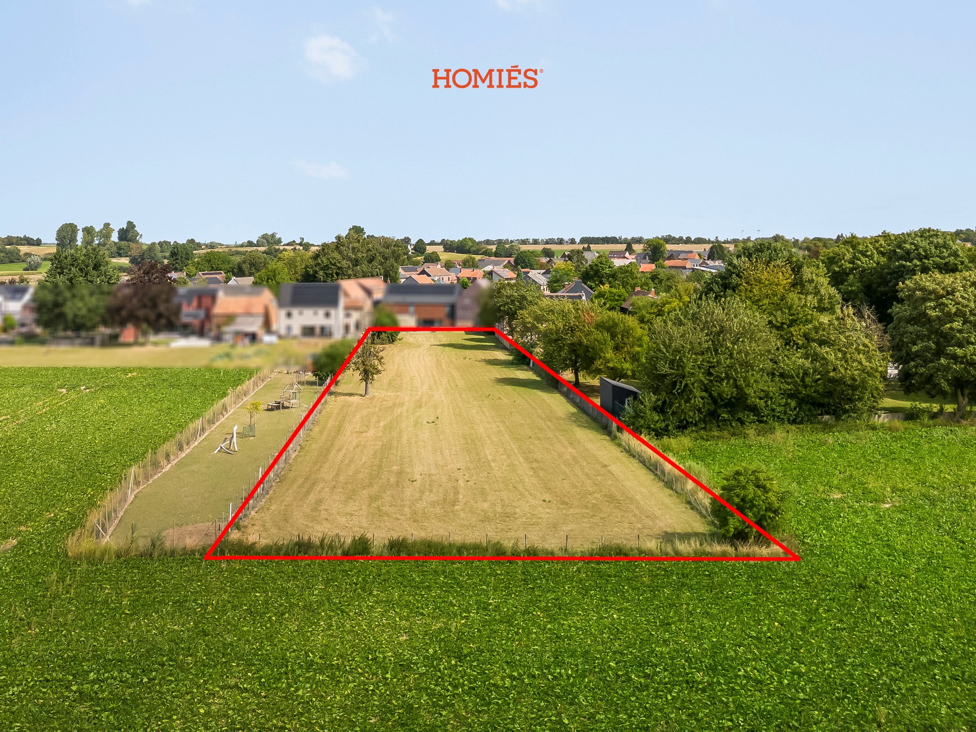 Bouwgrond 39a met uniek uitzicht in Hoegaarden