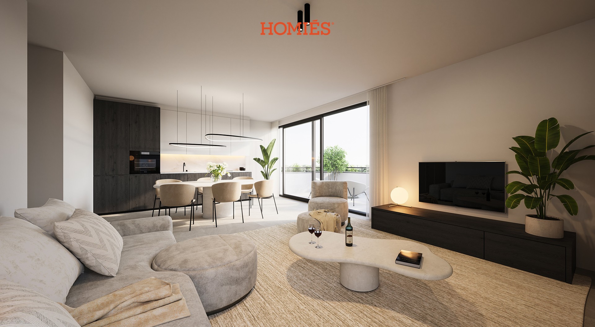 Uniek appartement met 3 slaapkamers en ruim terras